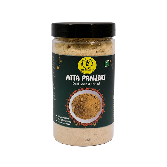 Atta Panjiri with Desi Ghee & Khand | Traditional Homemade Dry Fruit Mix | 380g
